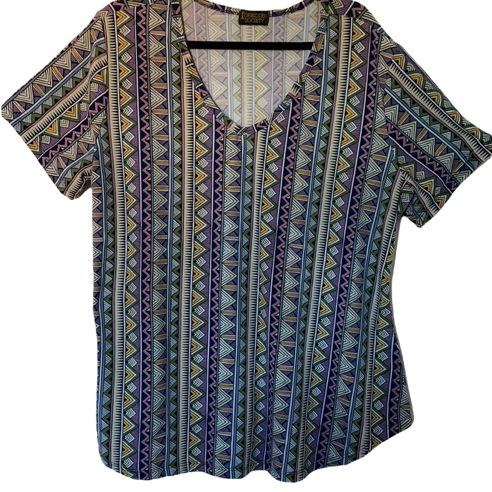 Women’s Short Sleeve T-Shirt Top Size 1X - Picture 2 of 10